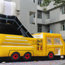 Load image into Gallery viewer, YARD Fire Truck Inflatable Slide Bounce House
