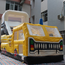 Load image into Gallery viewer, YARD Fire Truck Inflatable Slide Bounce House
