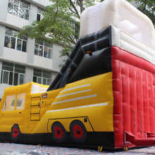 Load image into Gallery viewer, YARD Fire Truck Inflatable Slide Bounce House
