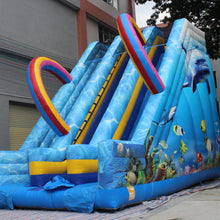 Load image into Gallery viewer, YARD Commerical Ocean Inflatable Double Slide for Rental Business
