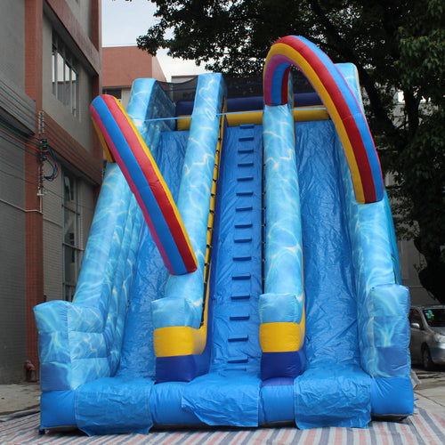 YARD Commerical Ocean Inflatable Double Slide for Rental Business