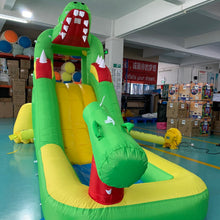 Load image into Gallery viewer, YARD Dinosaur Inflatable Water Slide
